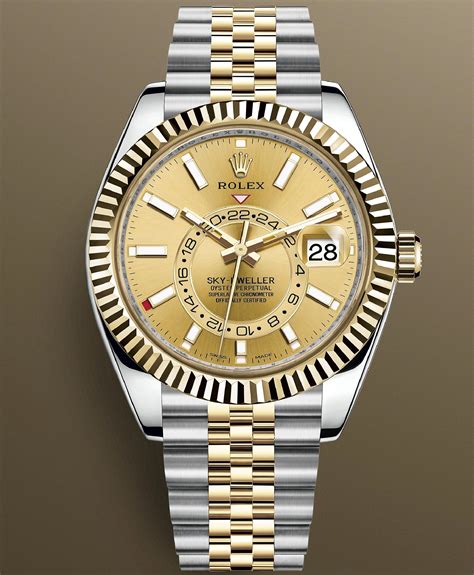 rolex sky dweller gold 2021.